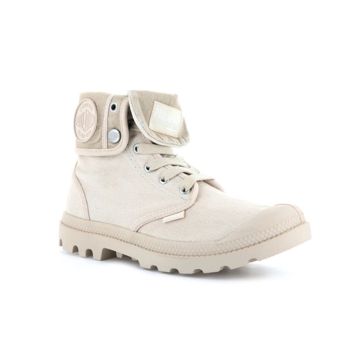 Bottes Palladium Baggy Femme Beige | FR RYN015X